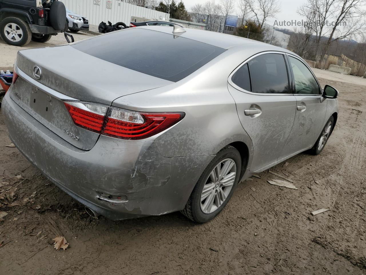 2015 Lexus Es 350 Silver vin: JTHBK1GG5F2178008