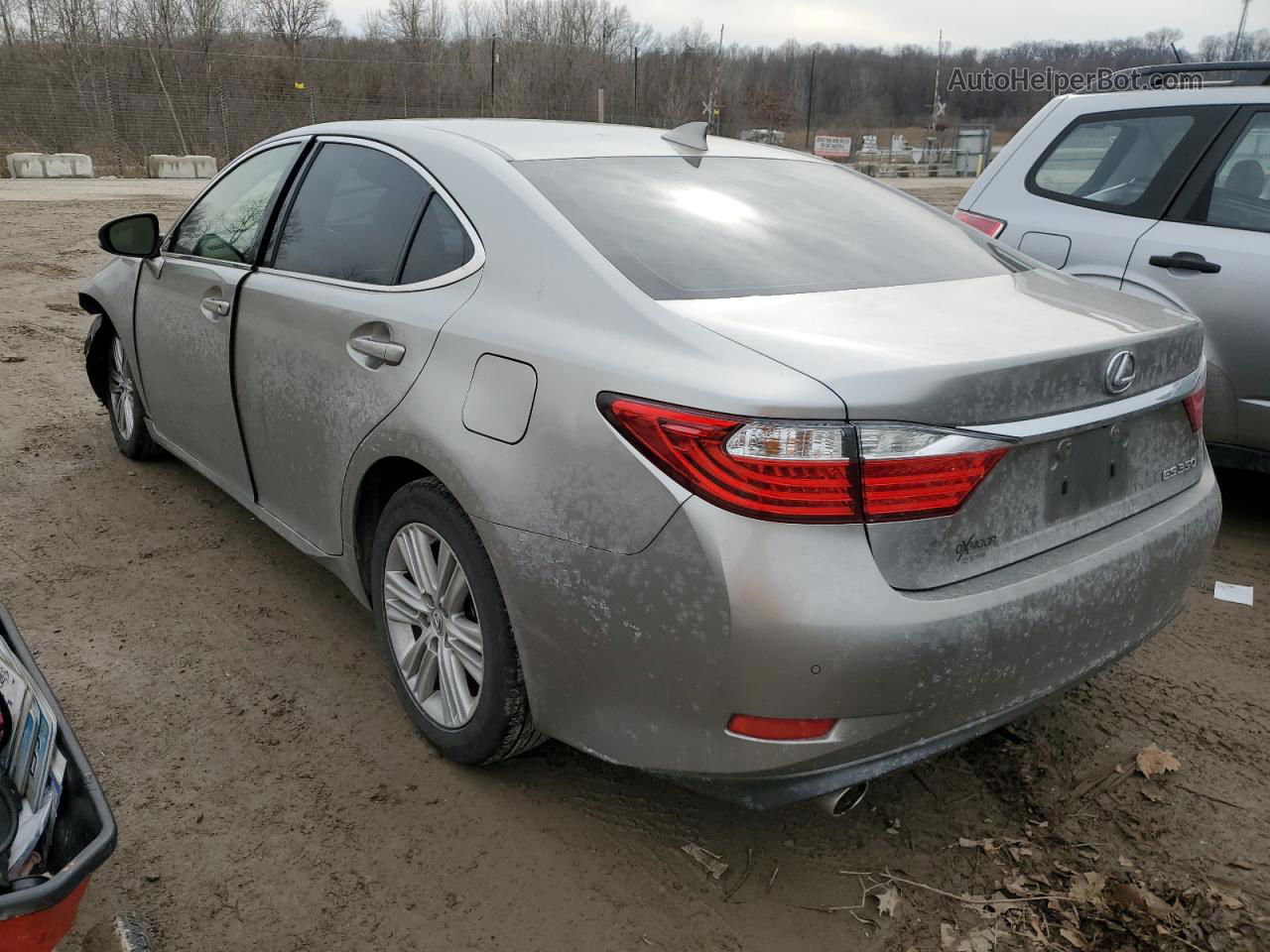 2015 Lexus Es 350 Silver vin: JTHBK1GG5F2178008