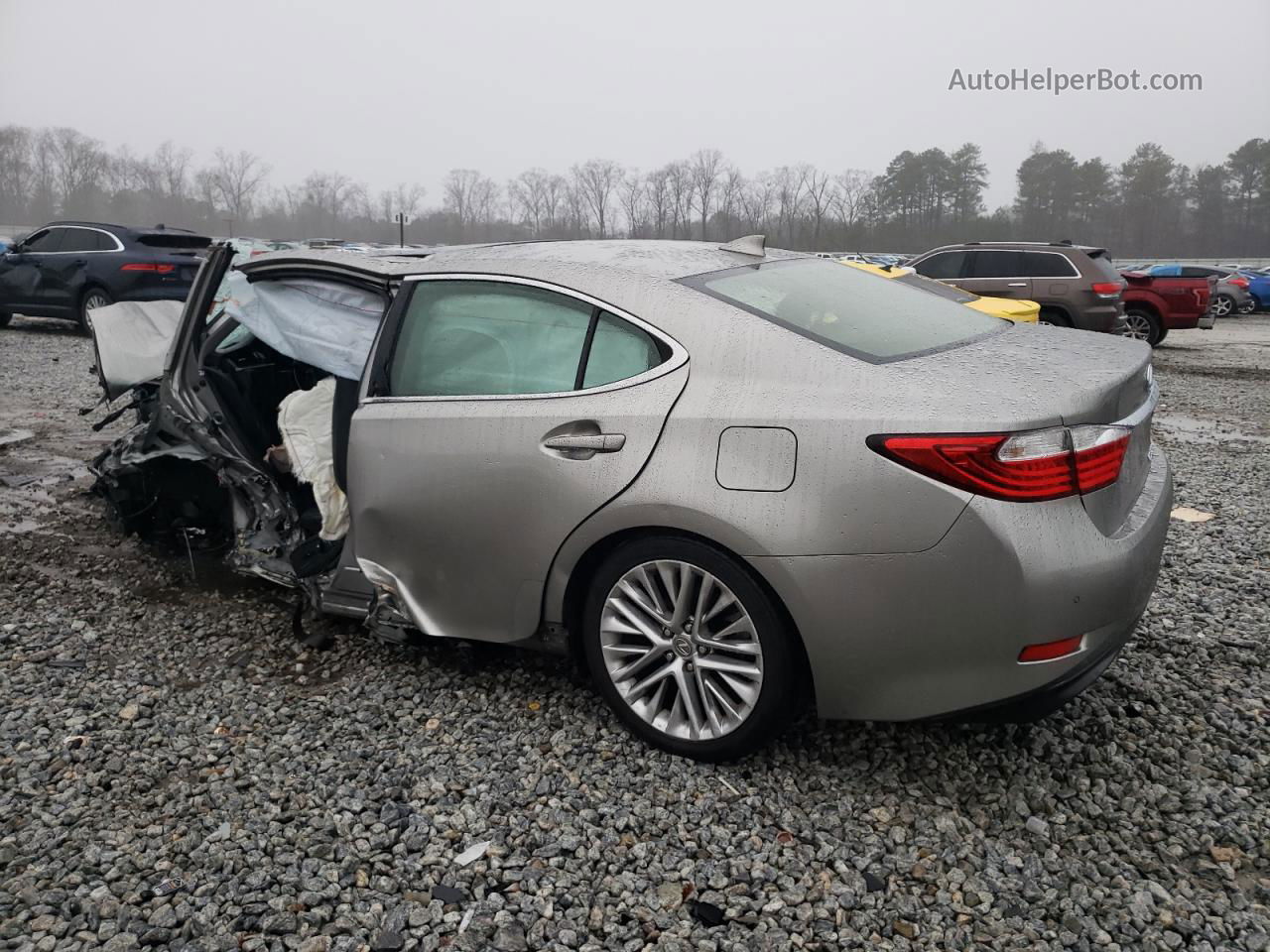 2015 Lexus Es 350 Silver vin: JTHBK1GG5F2184262