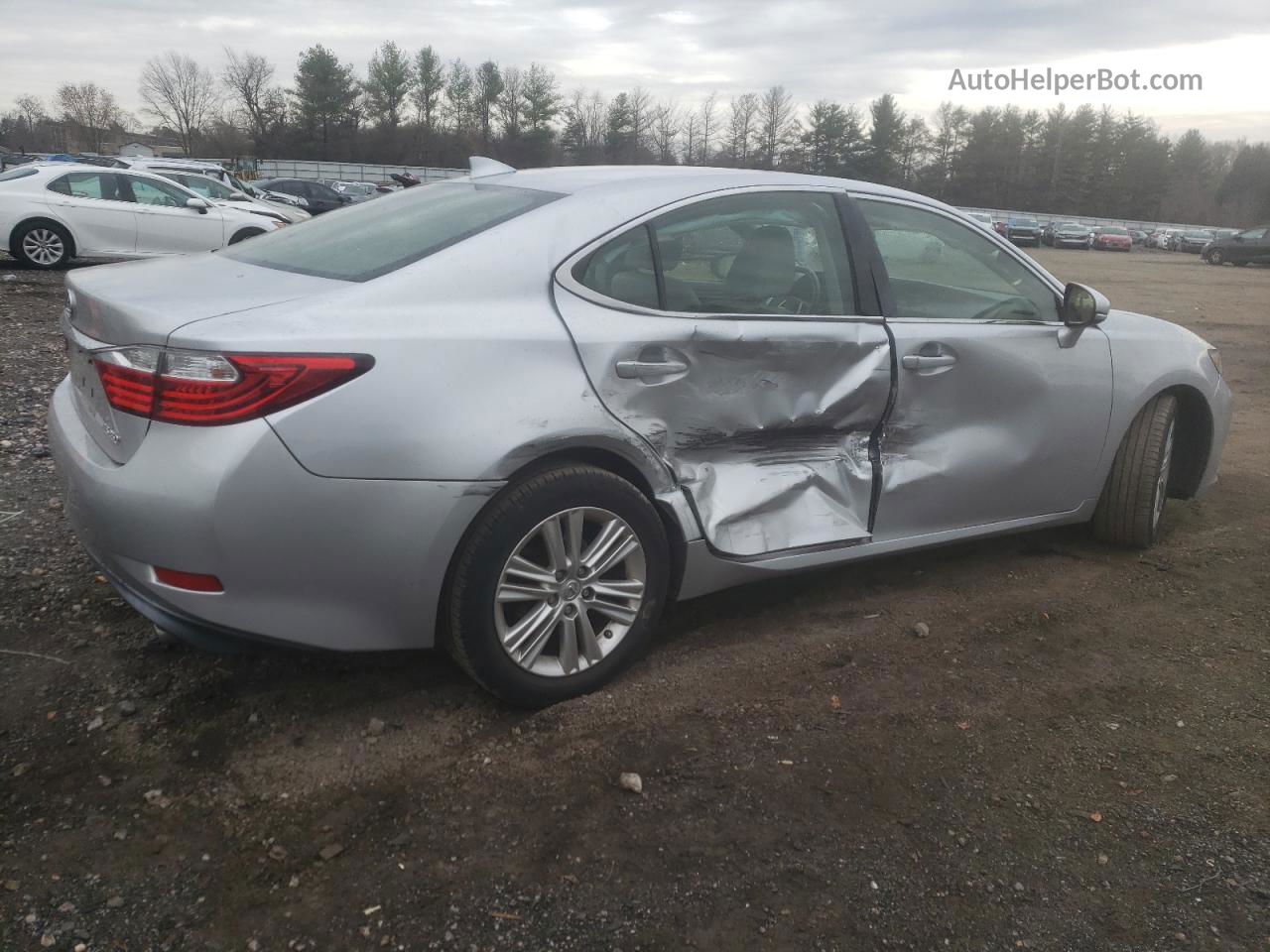 2015 Lexus Es 350 Серебряный vin: JTHBK1GG5F2185654