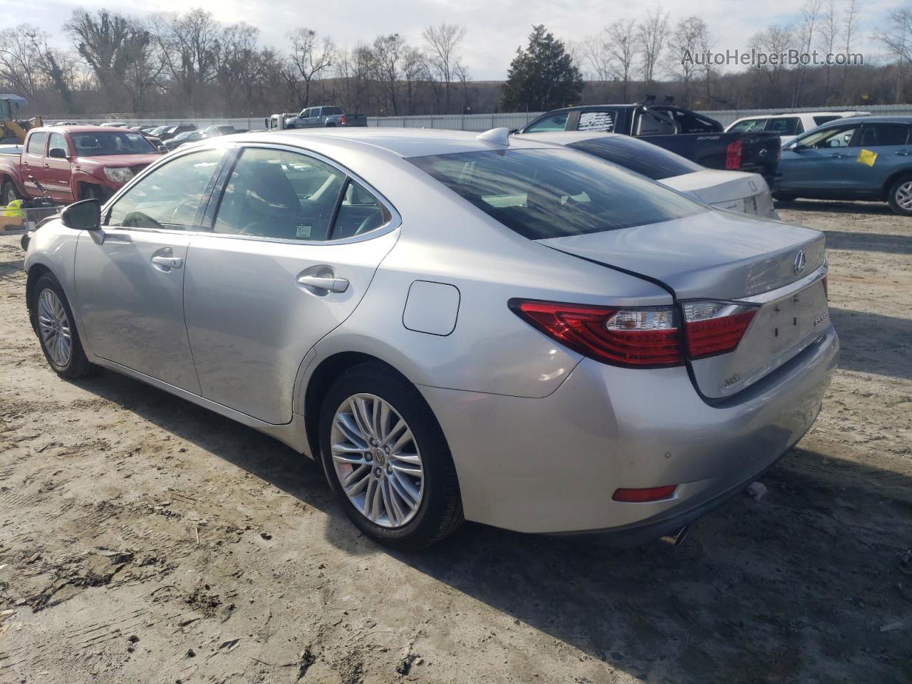 2015 Lexus Es 350 Silver vin: JTHBK1GG5F2186660