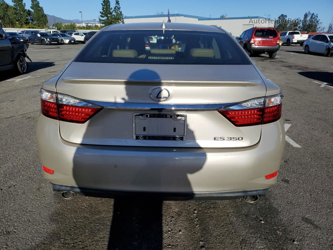 2015 Lexus Es 350 Золотой vin: JTHBK1GG5F2194354