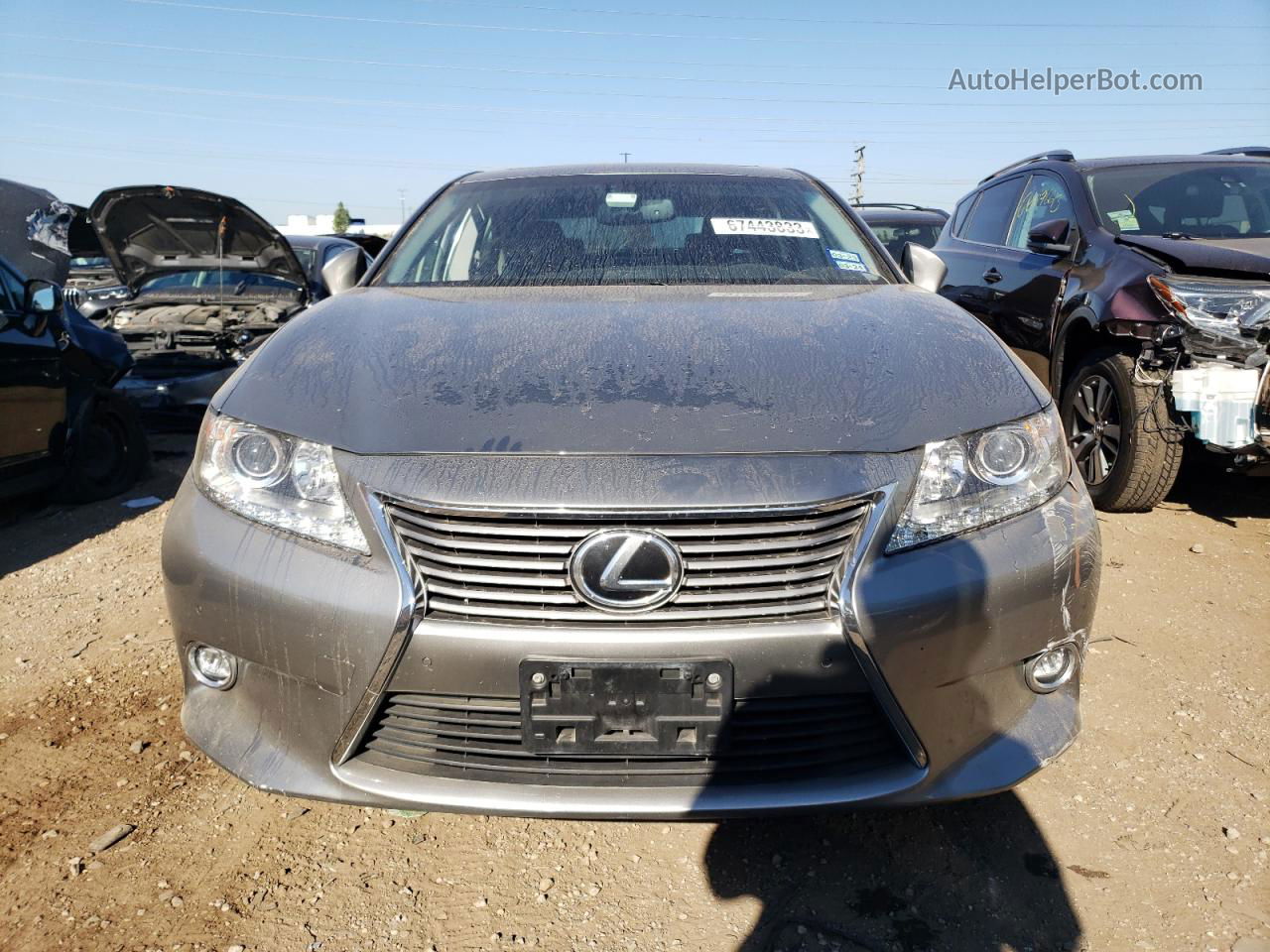 2015 Lexus Es 350 Gray vin: JTHBK1GG5F2207796