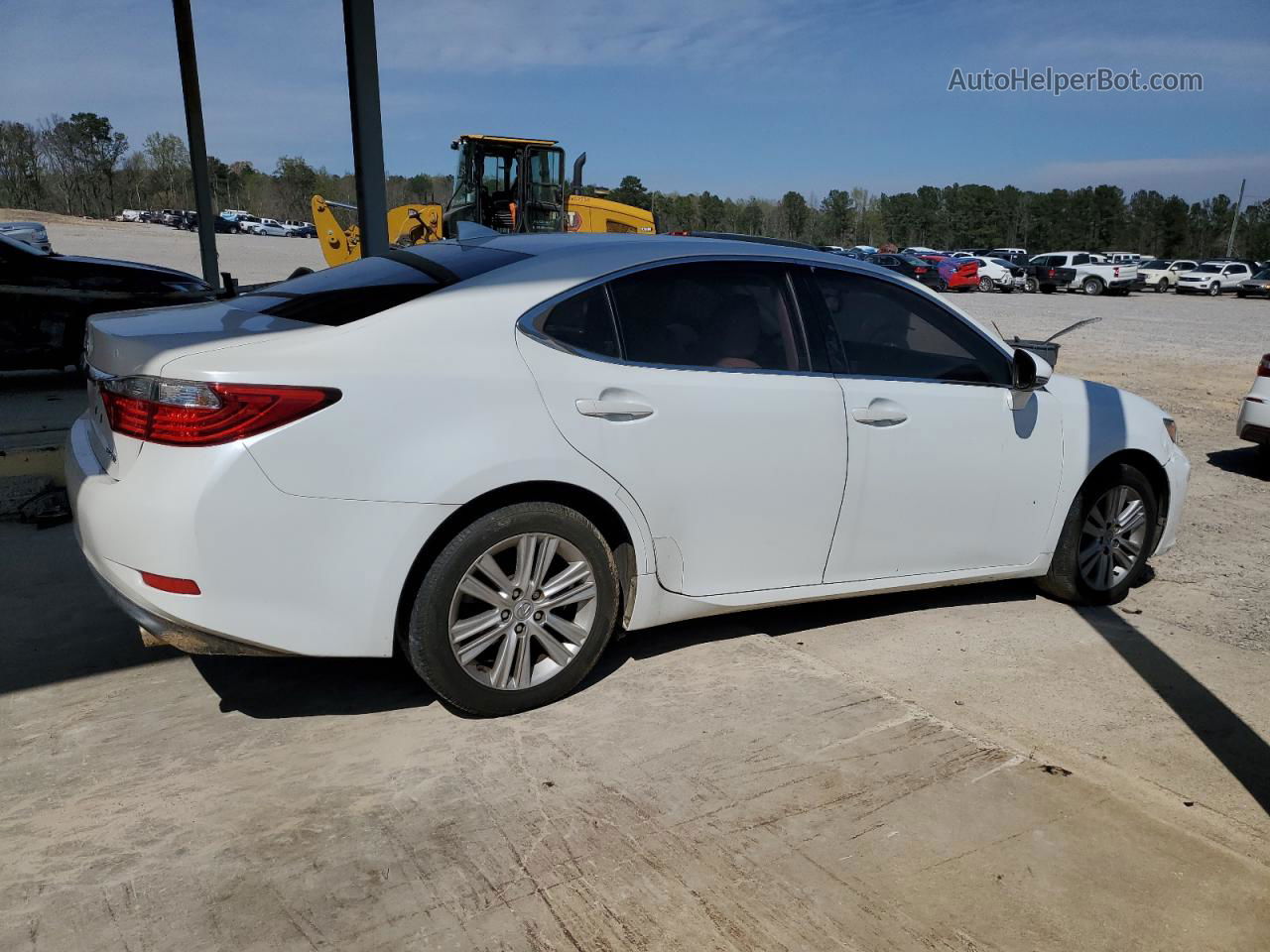 2015 Lexus Es 350 White vin: JTHBK1GG5F2208141