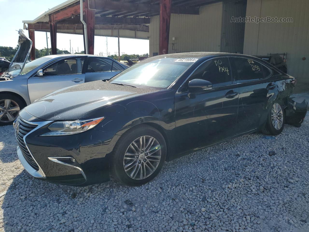 2016 Lexus Es 350 Black vin: JTHBK1GG5G2214331