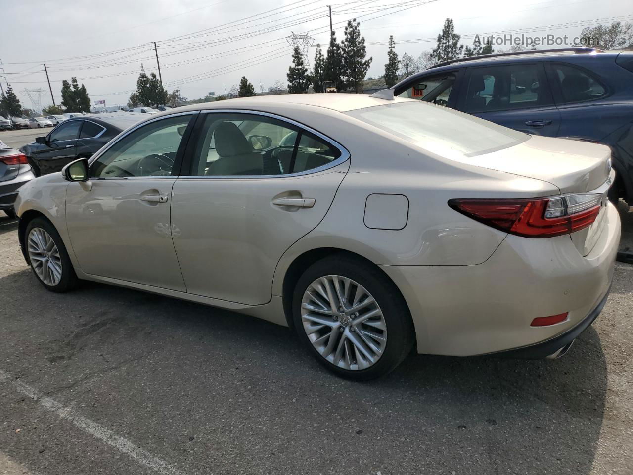 2016 Lexus Es 350 Beige vin: JTHBK1GG5G2215303