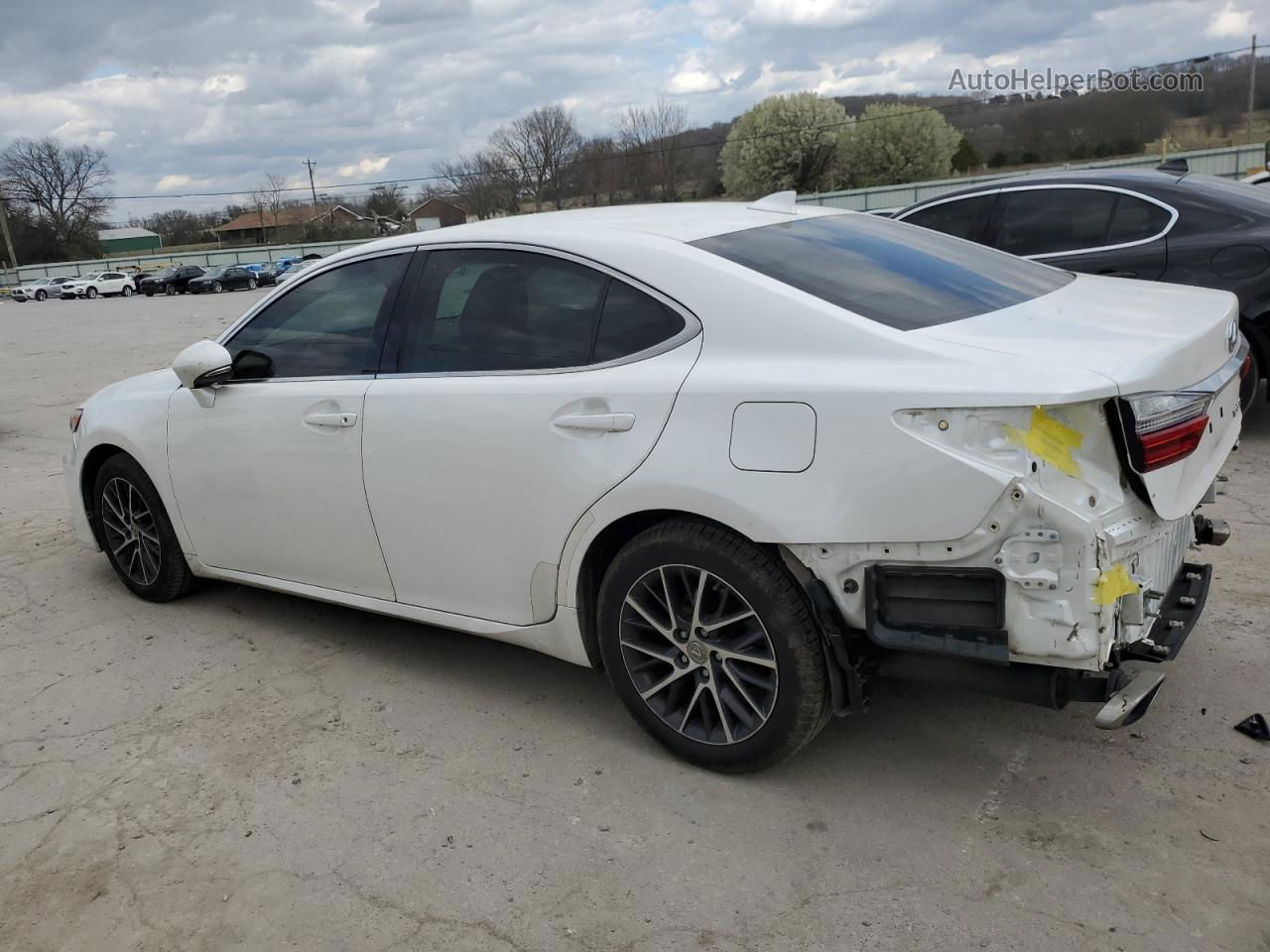 2016 Lexus Es 350 White vin: JTHBK1GG5G2220338