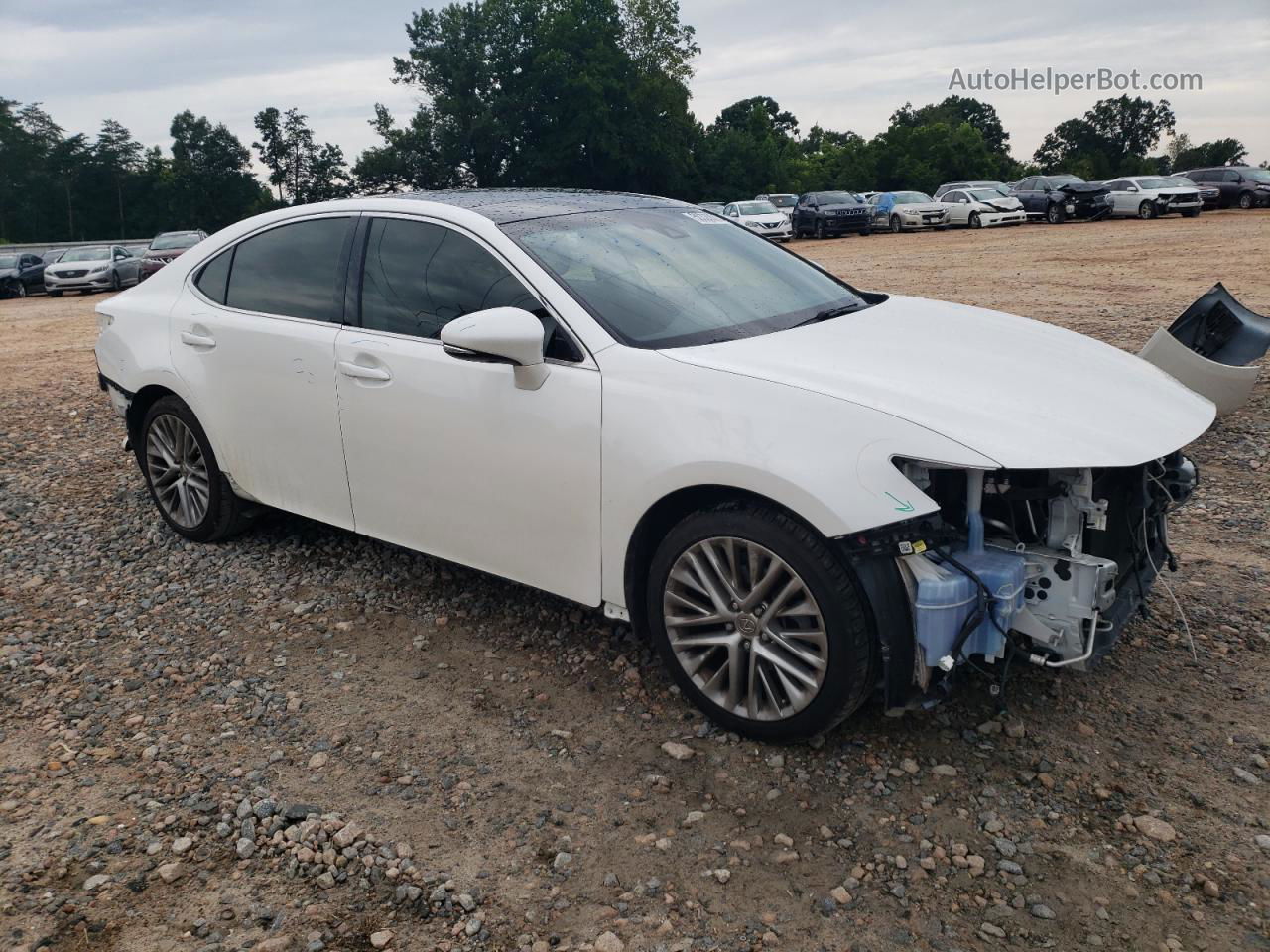 2016 Lexus Es 350 White vin: JTHBK1GG5G2231694