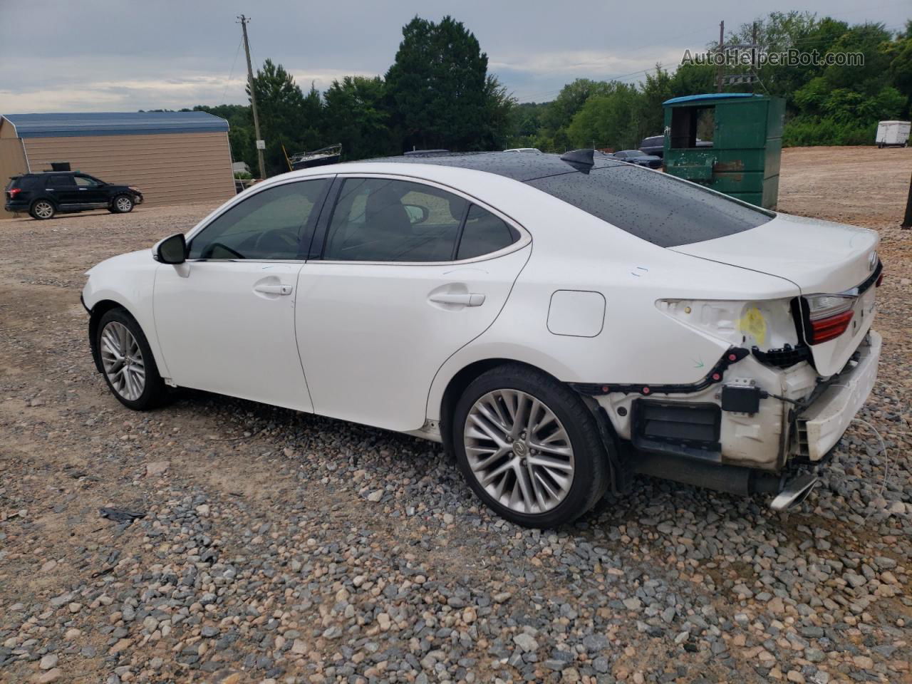 2016 Lexus Es 350 White vin: JTHBK1GG5G2231694