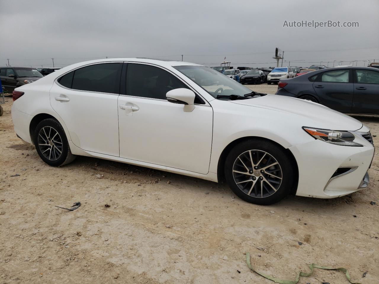 2016 Lexus Es 350 White vin: JTHBK1GG5G2237950