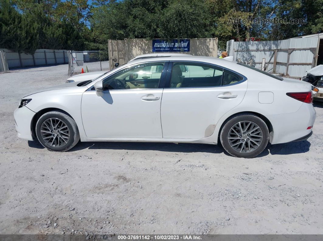 2016 Lexus Es 350   White vin: JTHBK1GG5G2239018