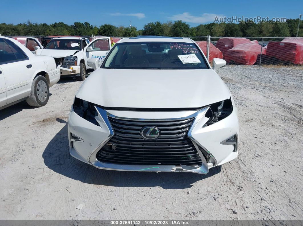 2016 Lexus Es 350   White vin: JTHBK1GG5G2239018