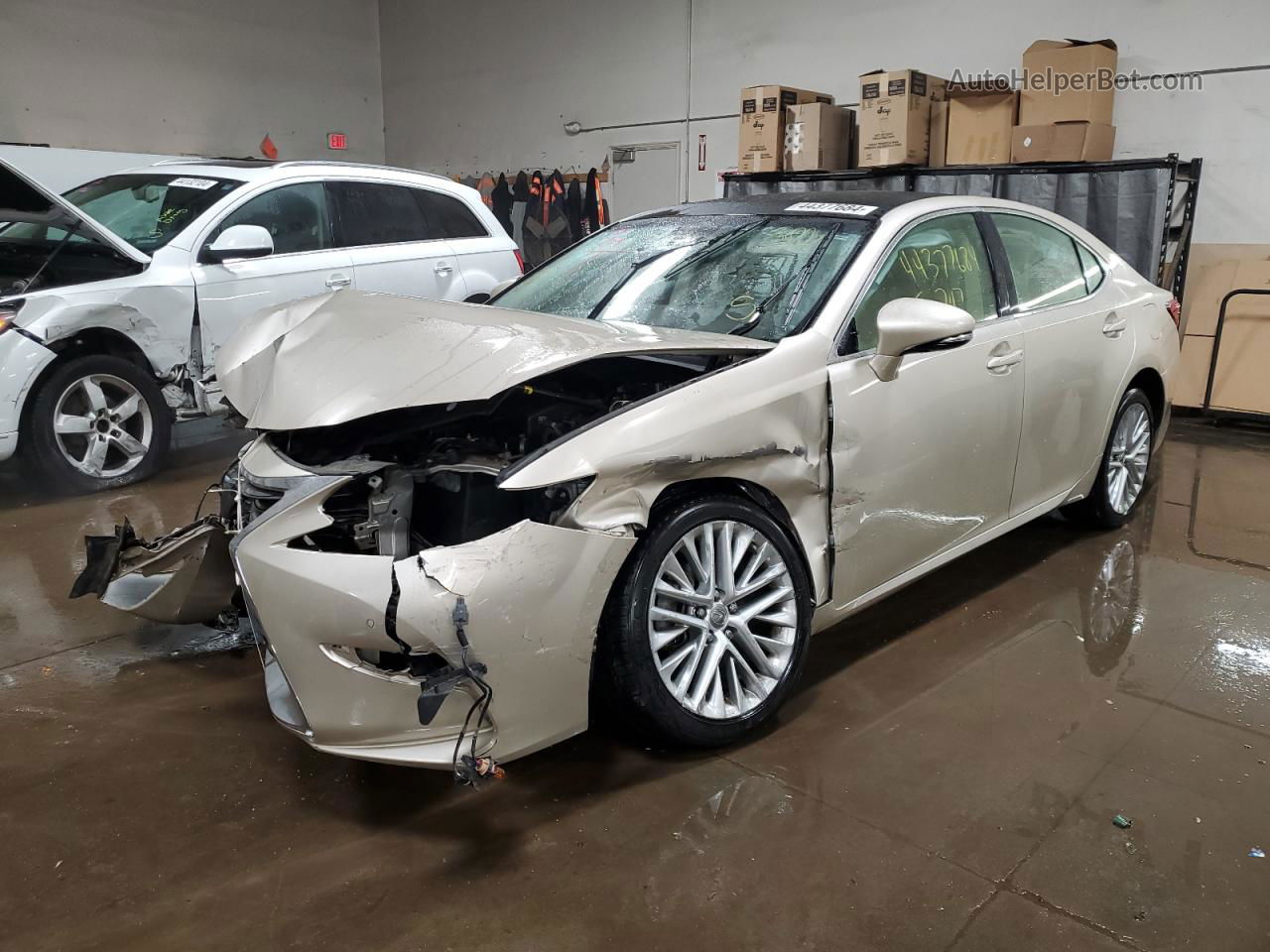 2016 Lexus Es 350 Tan vin: JTHBK1GG5G2244087