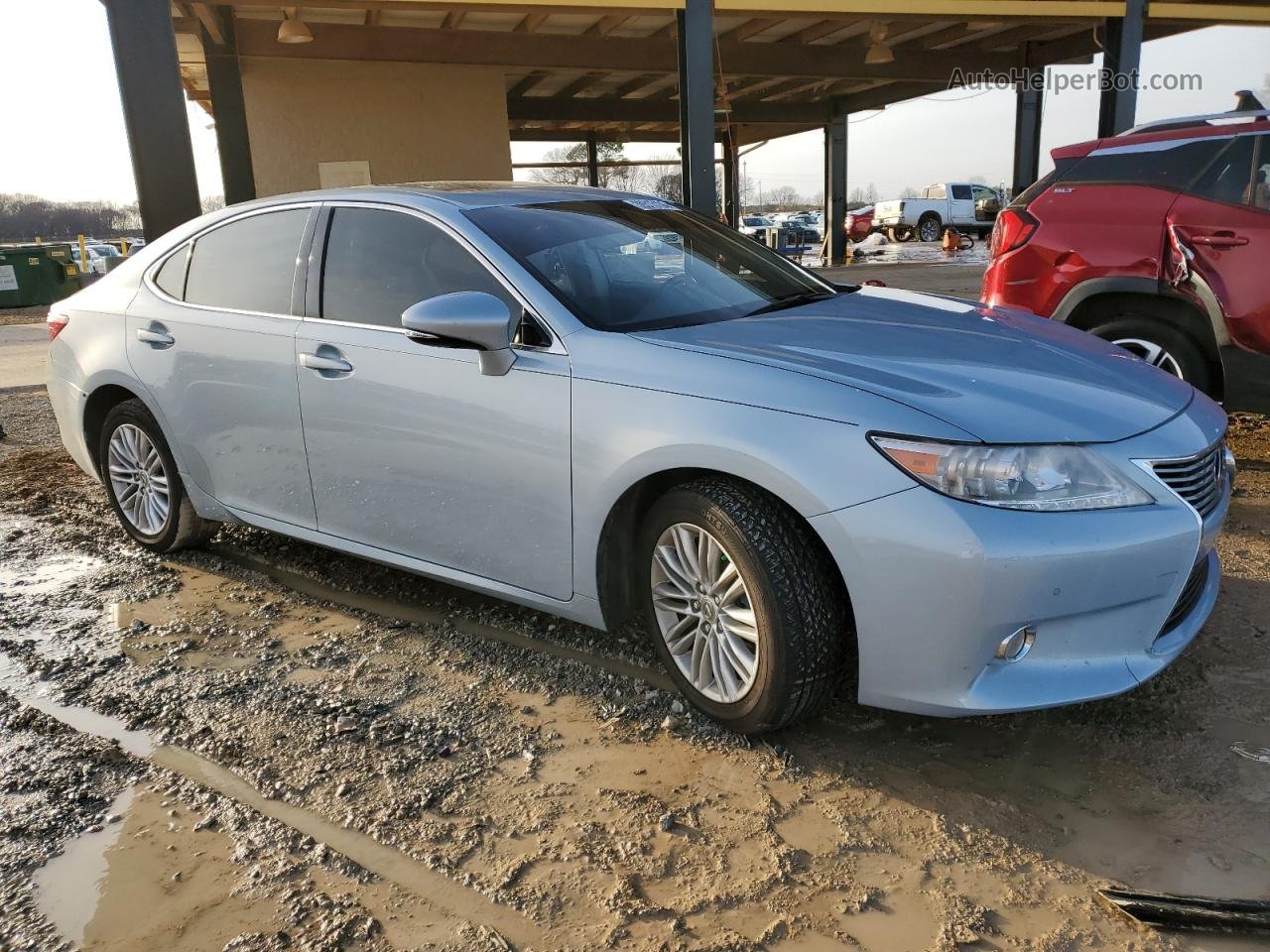 2013 Lexus Es 350 Blue vin: JTHBK1GG6D2013016