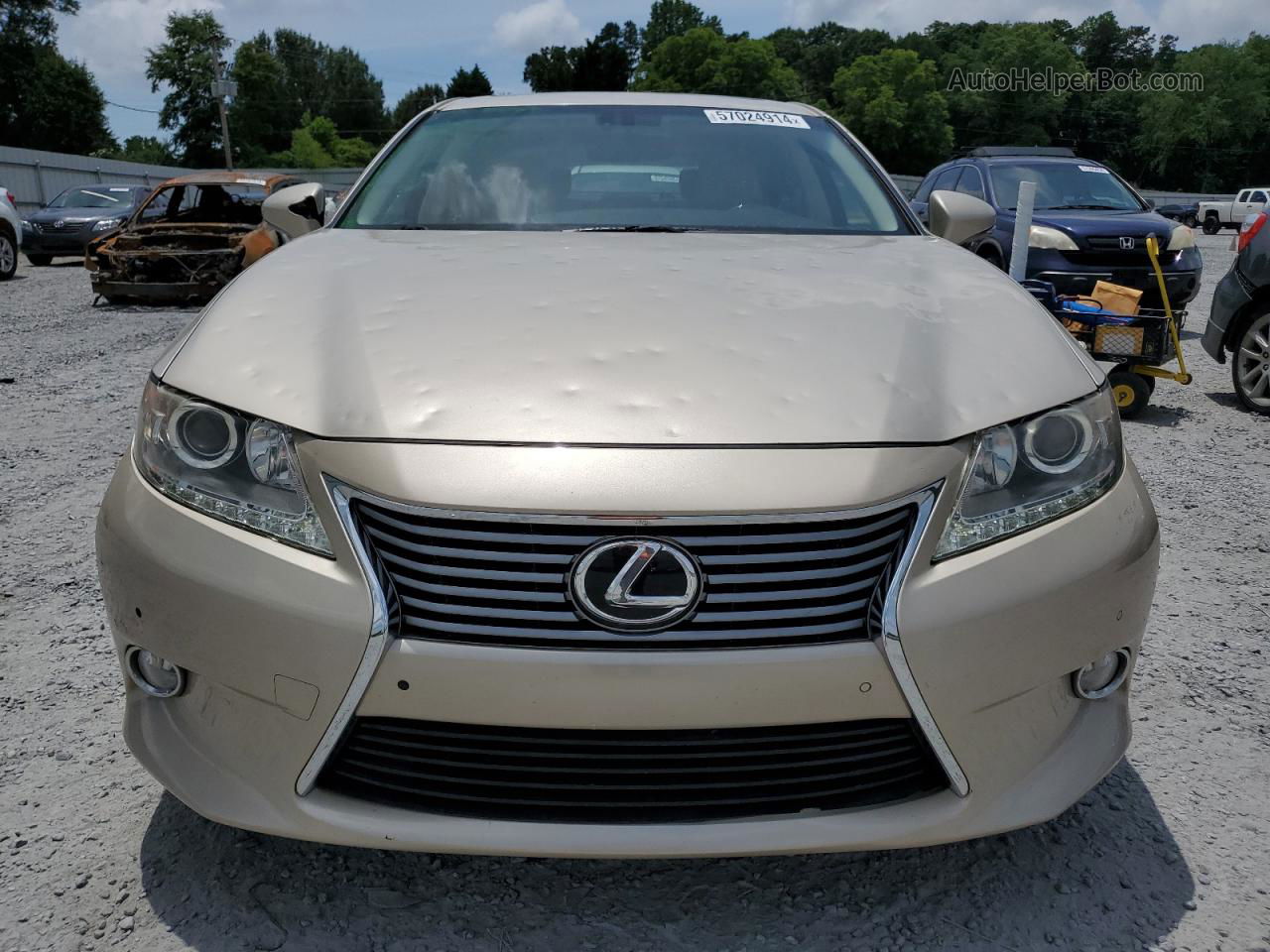 2013 Lexus Es 350 Cream vin: JTHBK1GG6D2031581