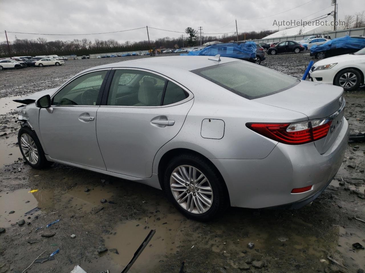 2013 Lexus Es 350 Silver vin: JTHBK1GG6D2065813