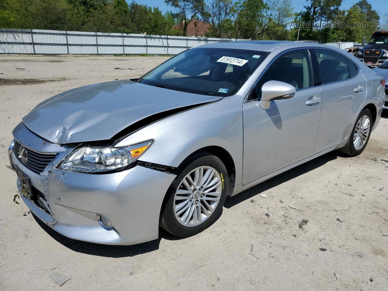 2013 Lexus Es 350 Silver vin: JTHBK1GG6D2067626