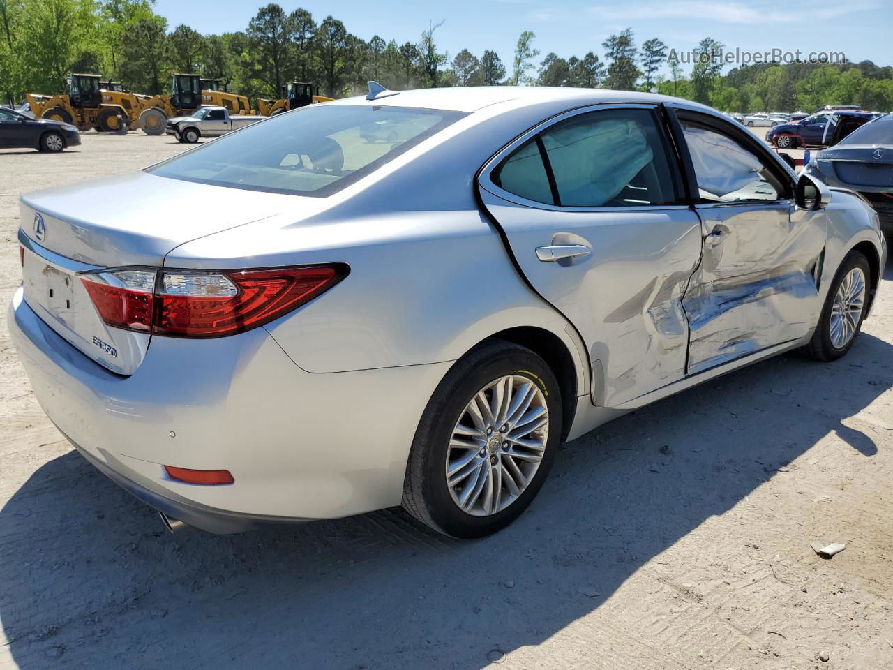 2013 Lexus Es 350 Silver vin: JTHBK1GG6D2067626