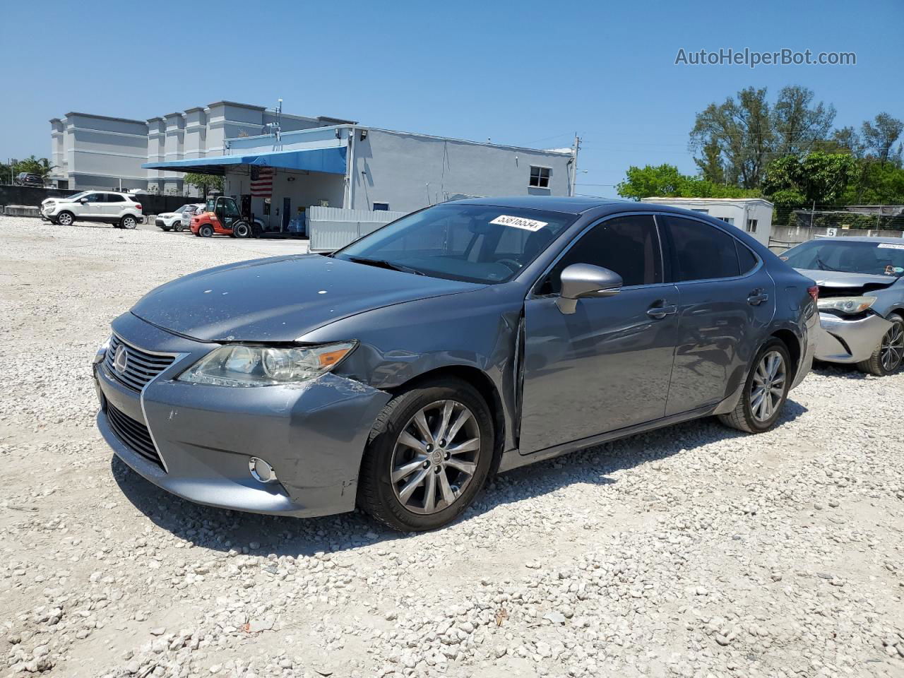 2013 Lexus Es 350 Gray vin: JTHBK1GG6D2082627