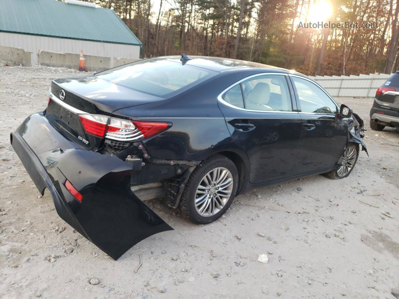 2014 Lexus Es 350 Black vin: JTHBK1GG6E2087361