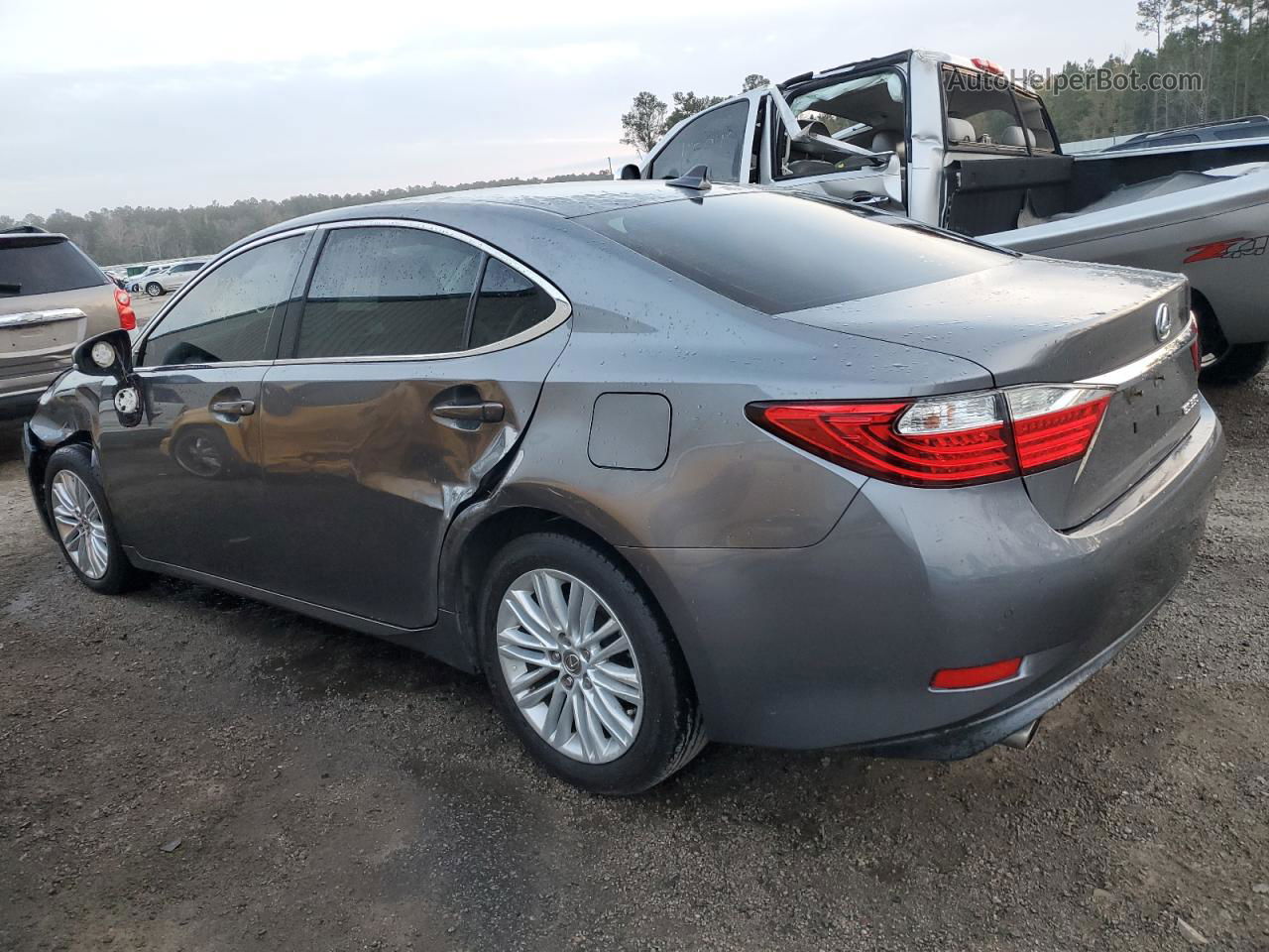 2014 Lexus Es 350 Gray vin: JTHBK1GG6E2093967