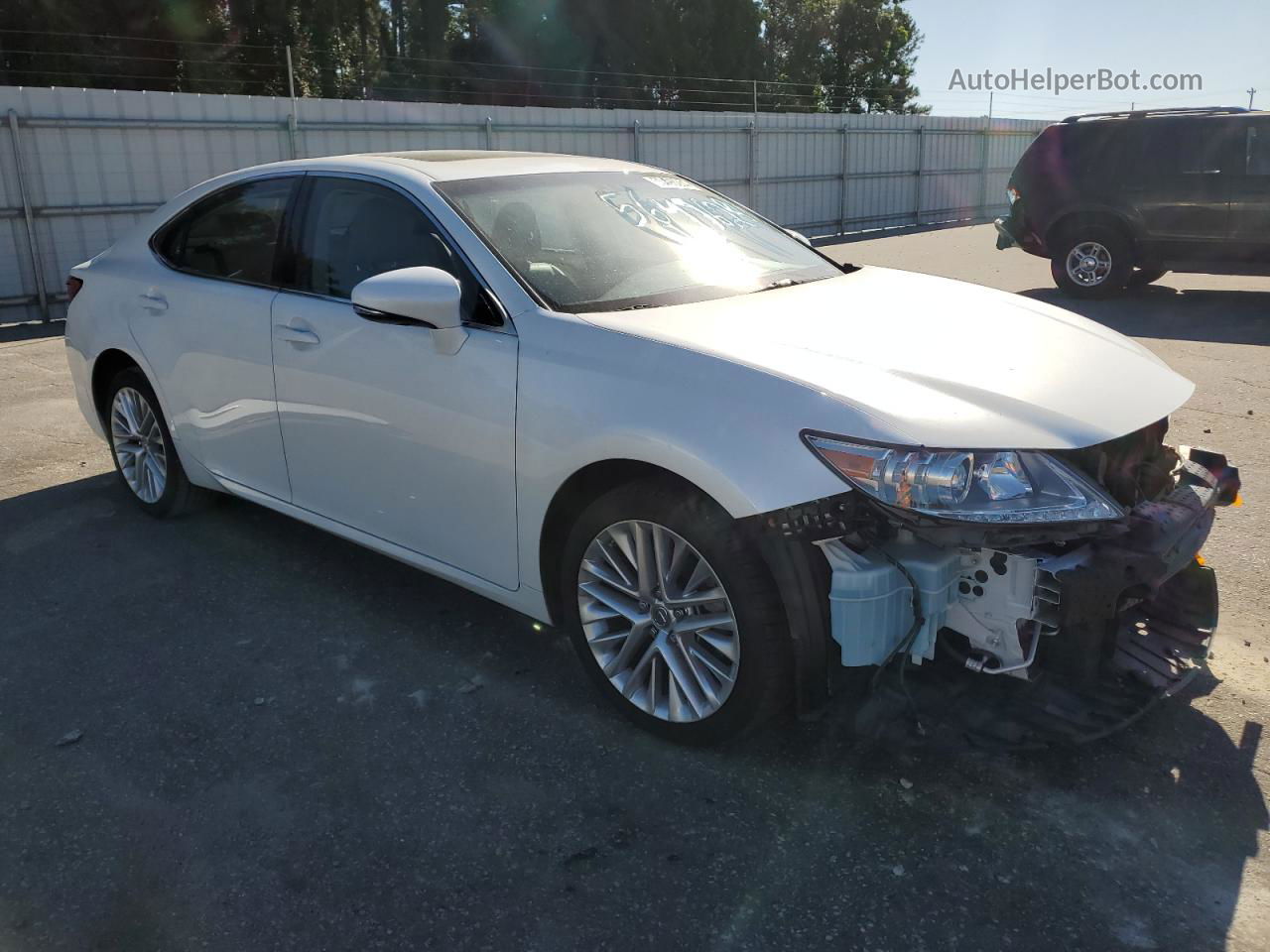 2014 Lexus Es 350 Белый vin: JTHBK1GG6E2100917