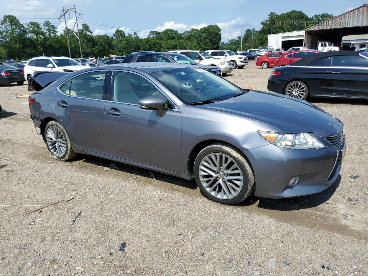 2014 Lexus Es 350 Gray vin: JTHBK1GG6E2103140