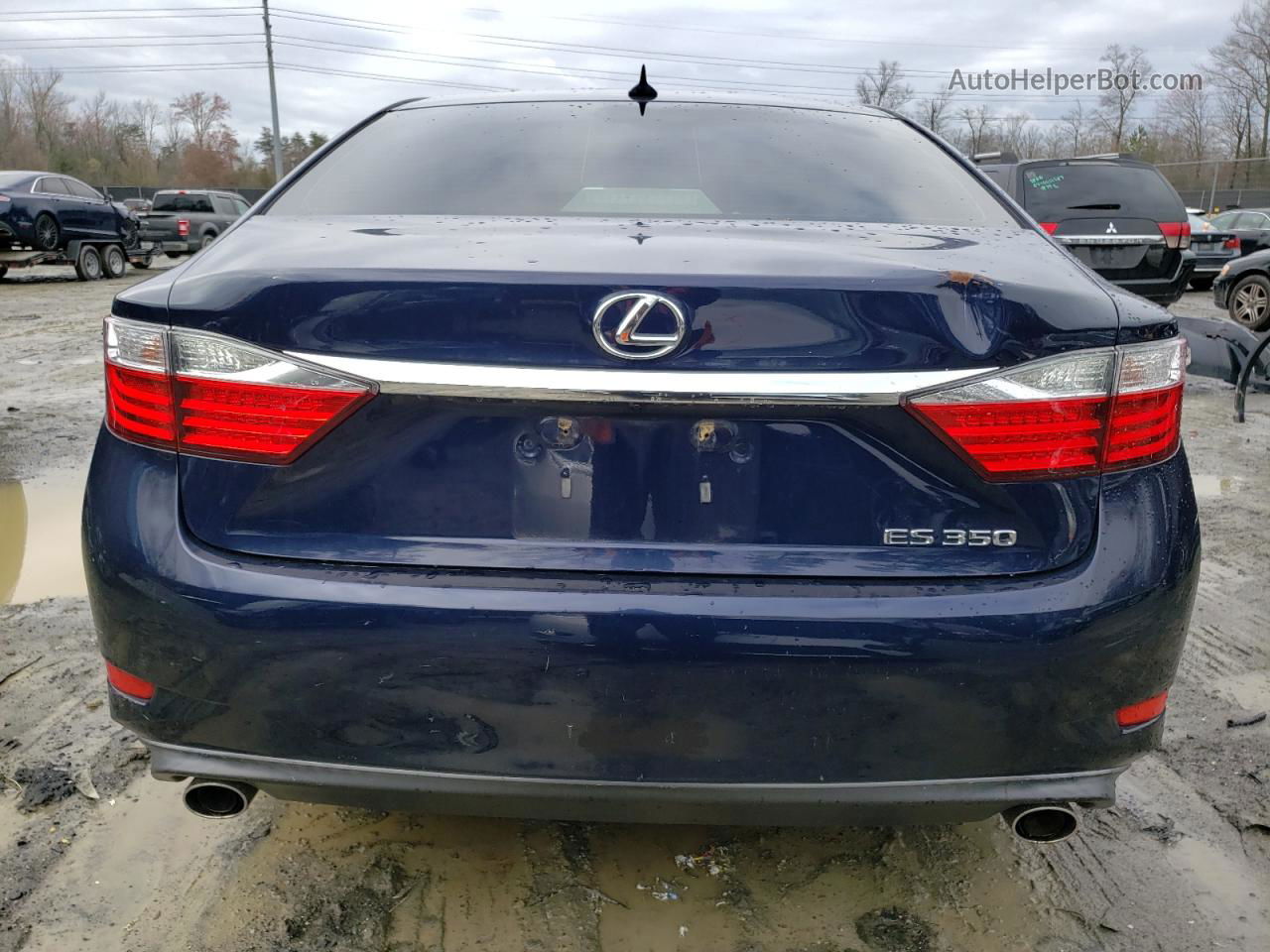 2014 Lexus Es 350 Синий vin: JTHBK1GG6E2113666