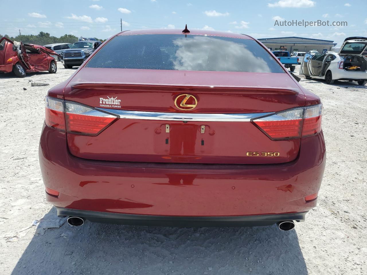 2014 Lexus Es 350 Red vin: JTHBK1GG6E2120164