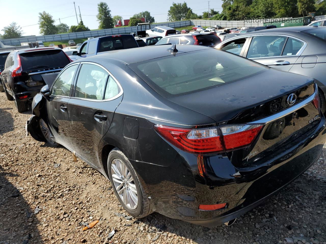 2014 Lexus Es 350 Black vin: JTHBK1GG6E2127373