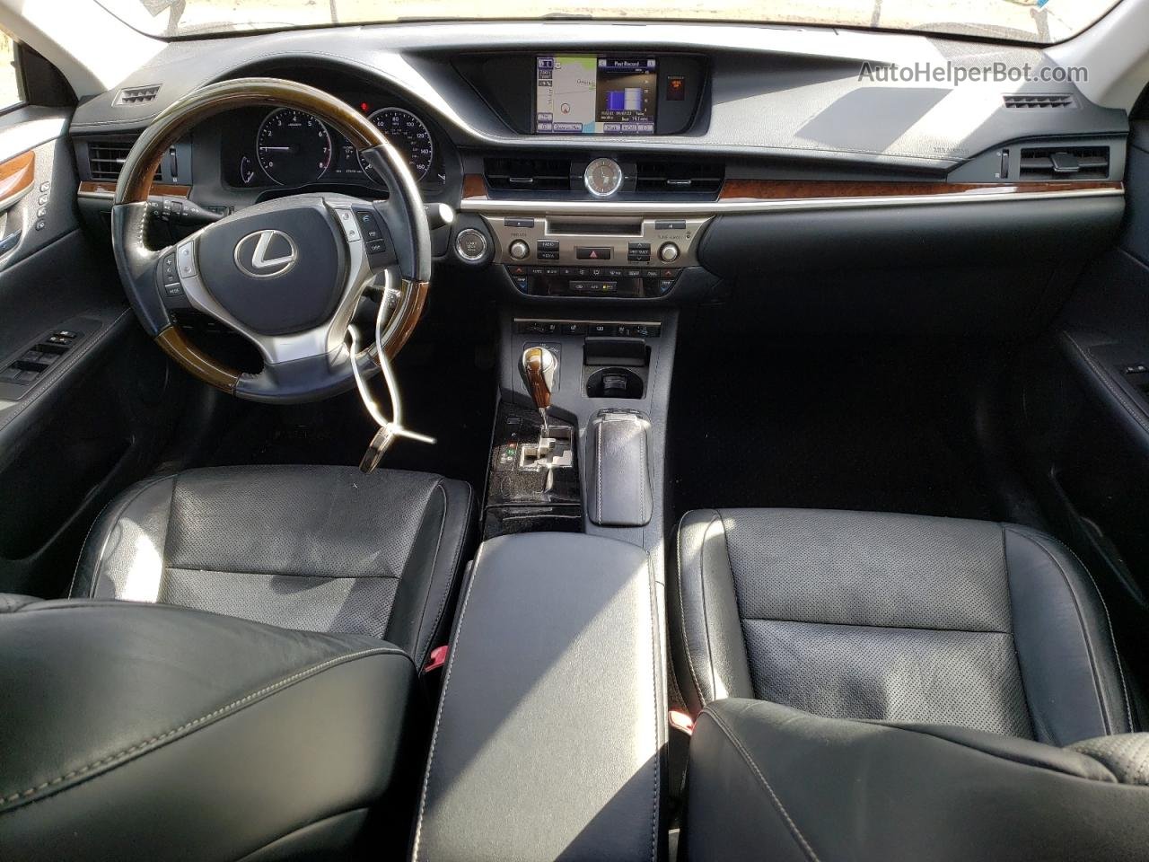 2014 Lexus Es 350 Black vin: JTHBK1GG6E2130953