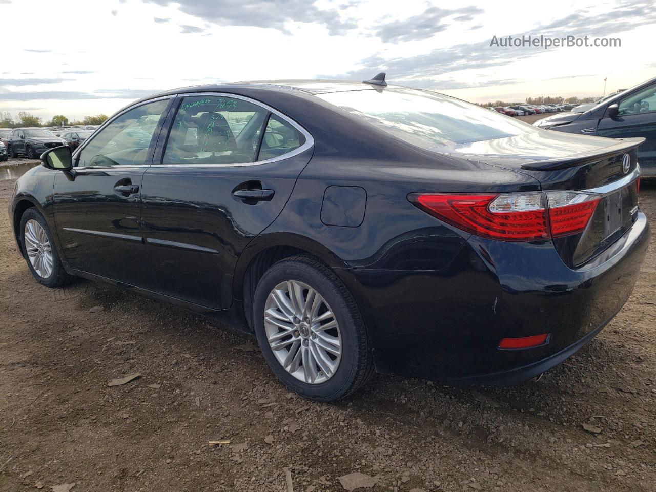 2014 Lexus Es 350 Black vin: JTHBK1GG6E2130953