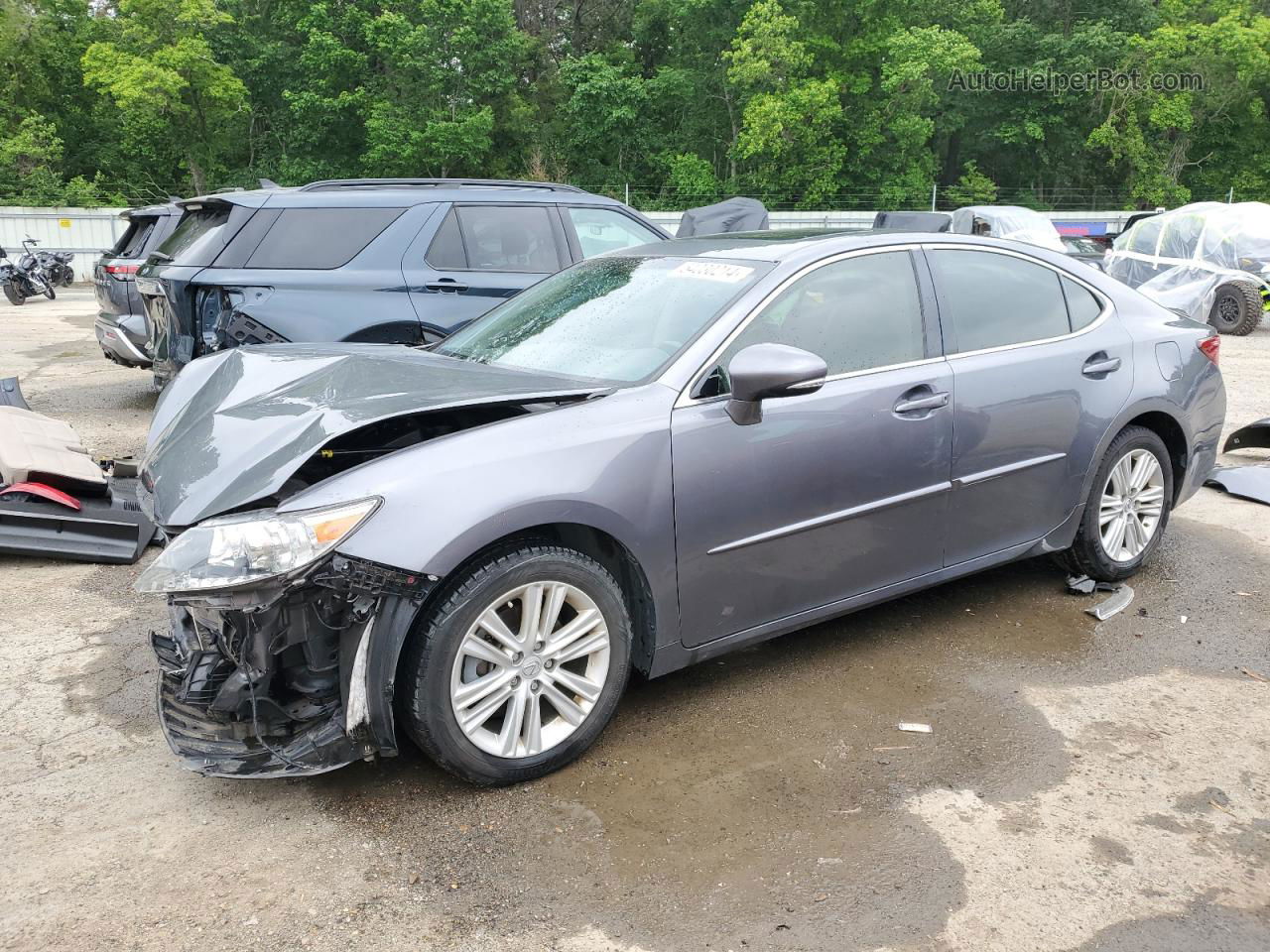 2014 Lexus Es 350 Gray vin: JTHBK1GG6E2138941