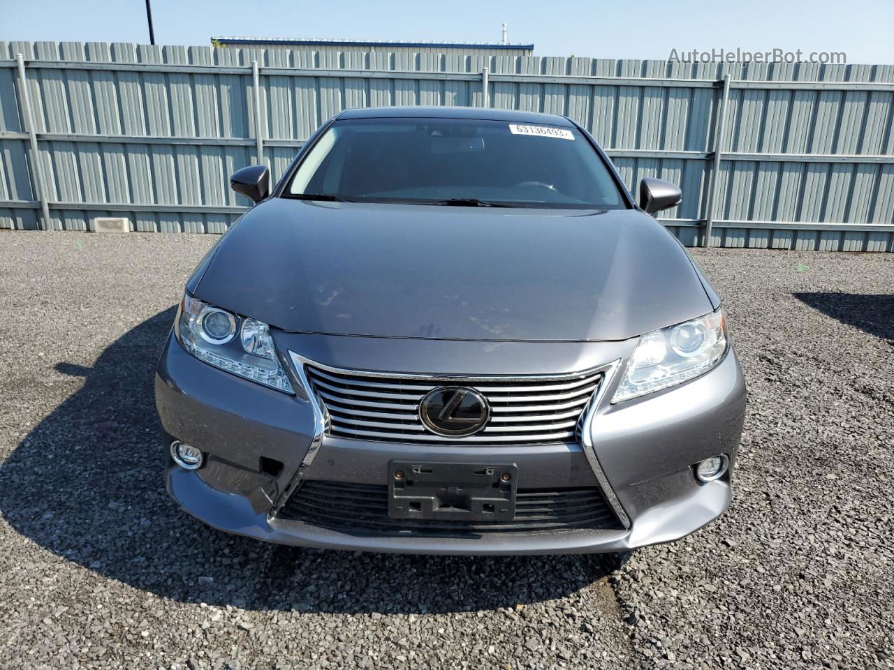 2014 Lexus Es 350 Charcoal vin: JTHBK1GG6E2142035