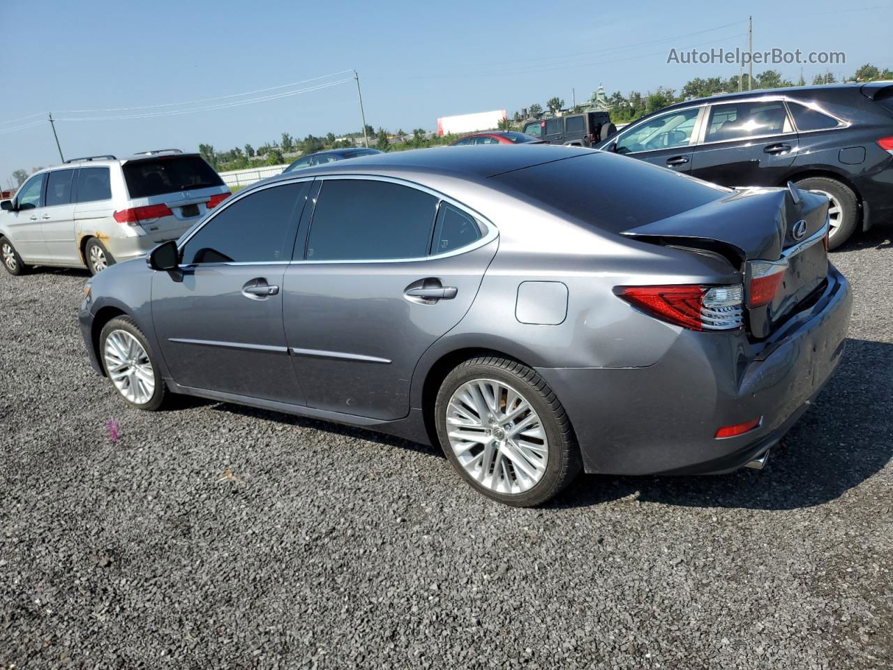 2014 Lexus Es 350 Charcoal vin: JTHBK1GG6E2142035