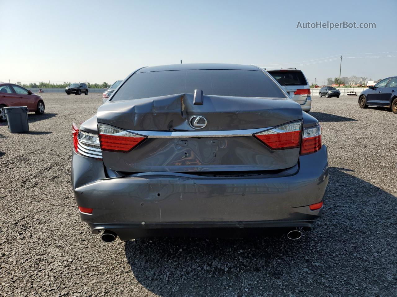 2014 Lexus Es 350 Charcoal vin: JTHBK1GG6E2142035