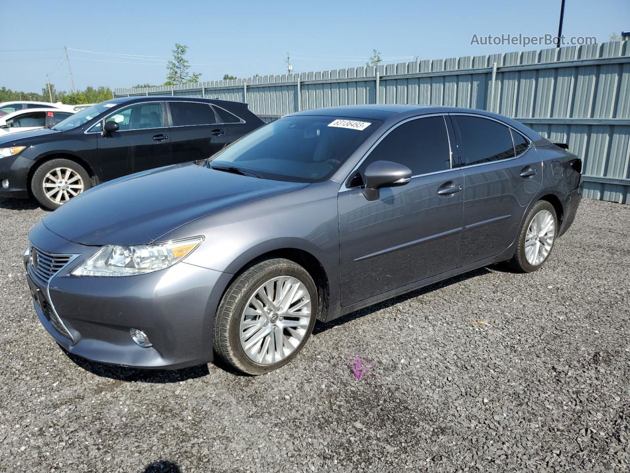 2014 Lexus Es 350 Charcoal vin: JTHBK1GG6E2142035