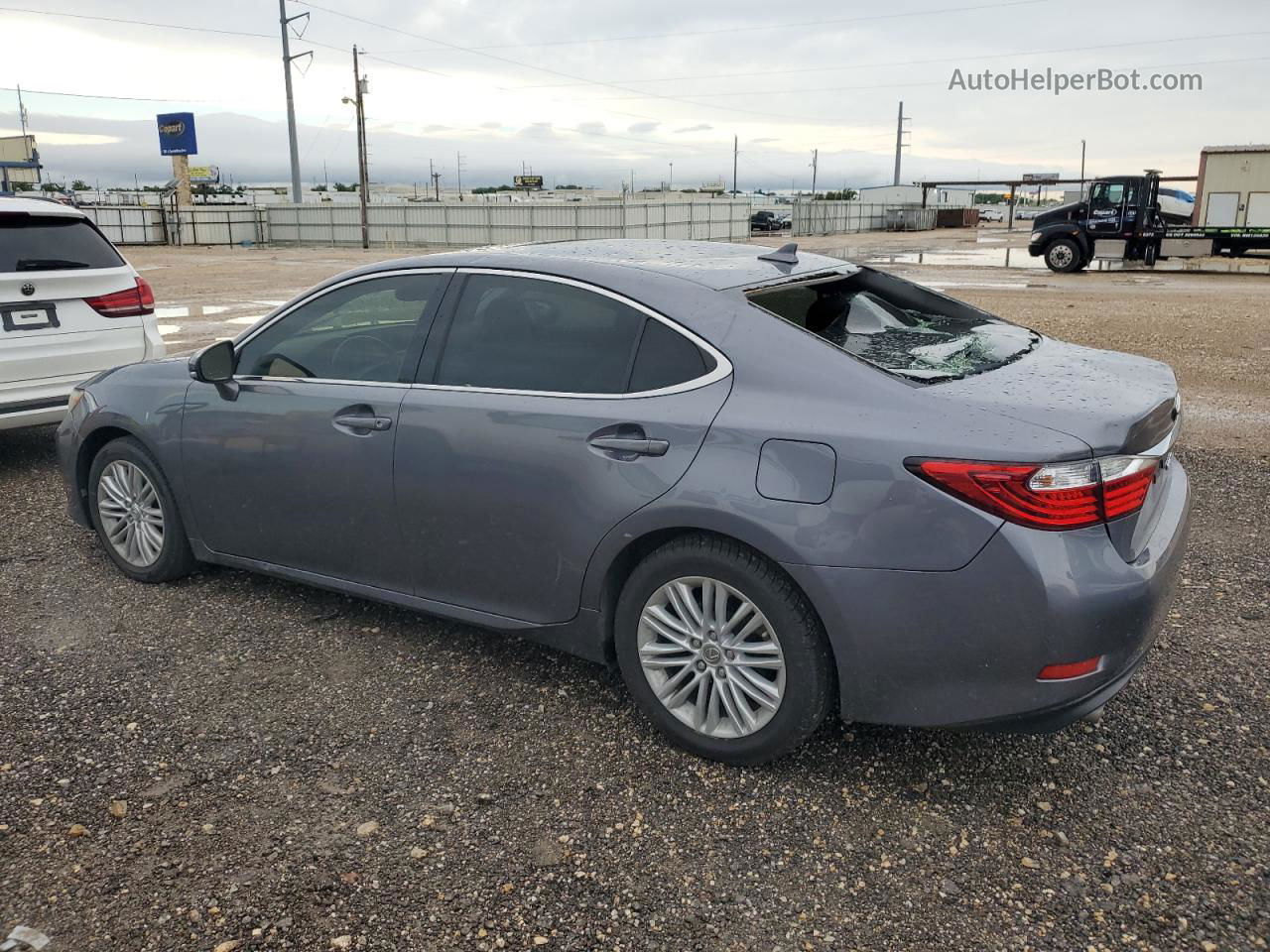 2014 Lexus Es 350 Gray vin: JTHBK1GG6E2145193