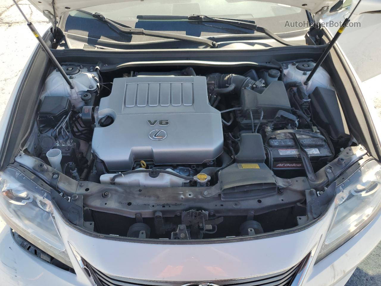 2015 Lexus Es 350 White vin: JTHBK1GG6F2151819