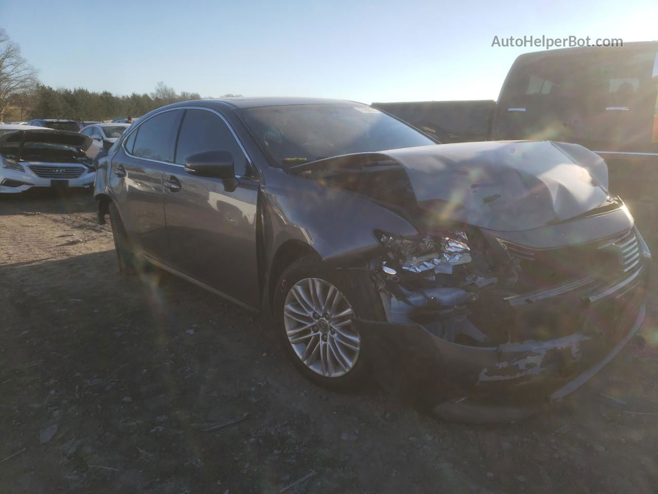 2015 Lexus Es 350 Серый vin: JTHBK1GG6F2153604