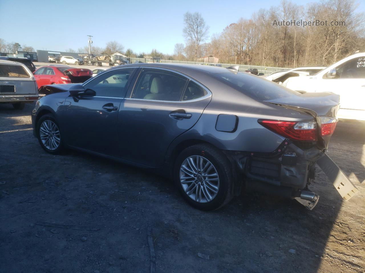 2015 Lexus Es 350 Gray vin: JTHBK1GG6F2153604