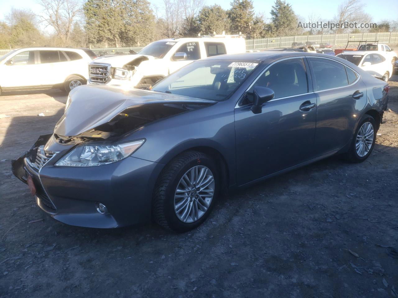 2015 Lexus Es 350 Gray vin: JTHBK1GG6F2153604