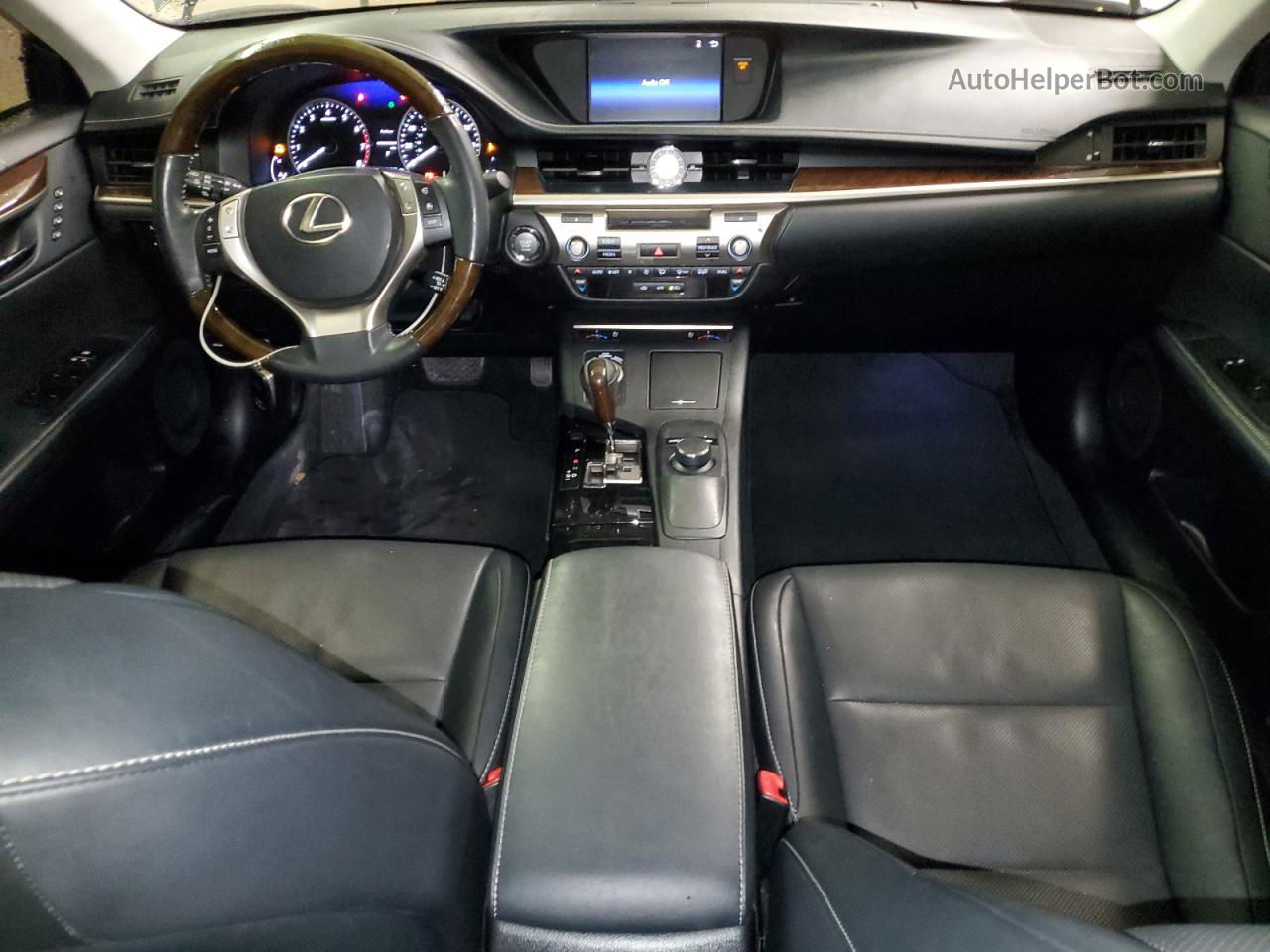 2015 Lexus Es 350 Черный vin: JTHBK1GG6F2154364