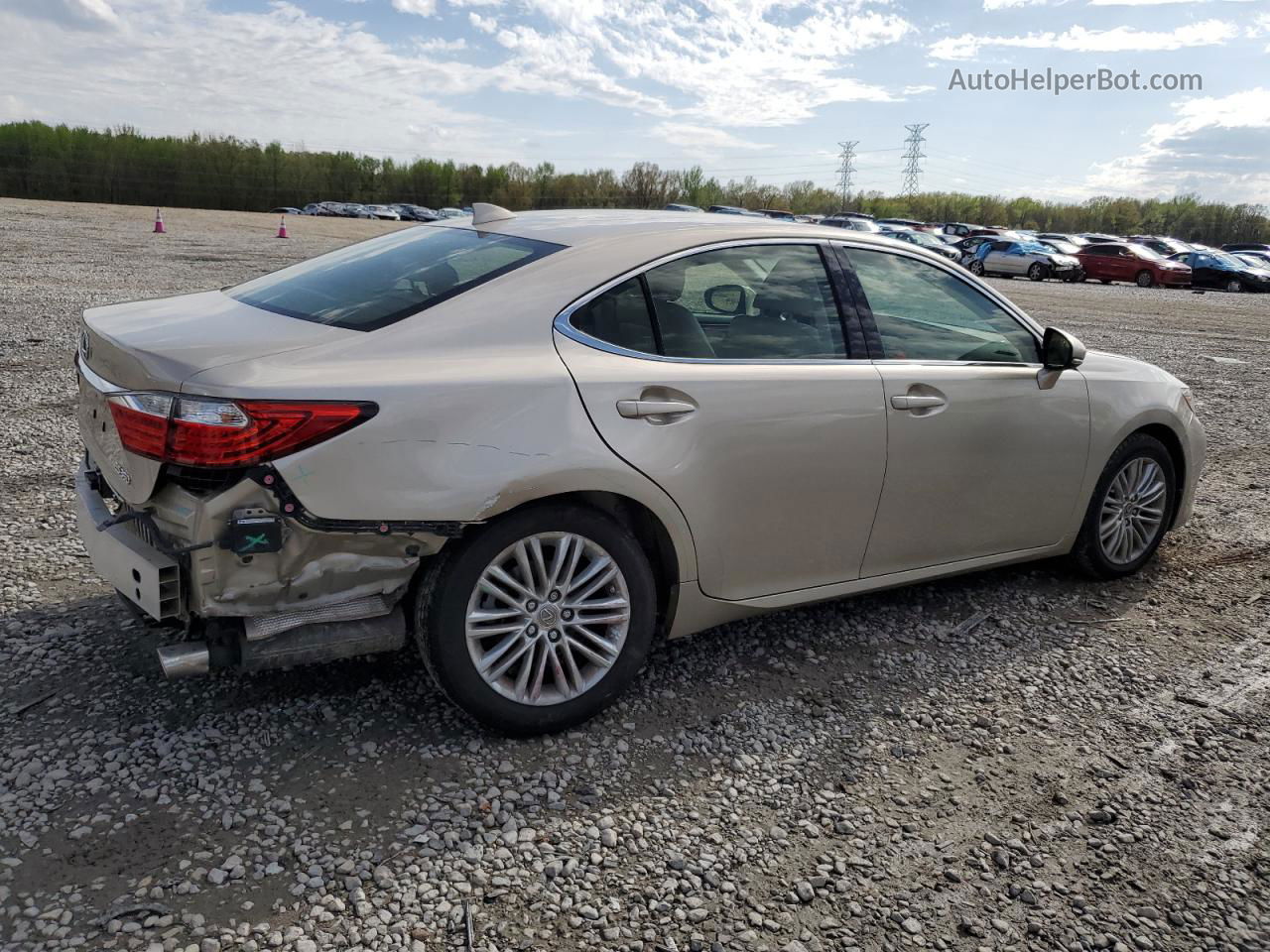 2015 Lexus Es 350 Золотой vin: JTHBK1GG6F2156891