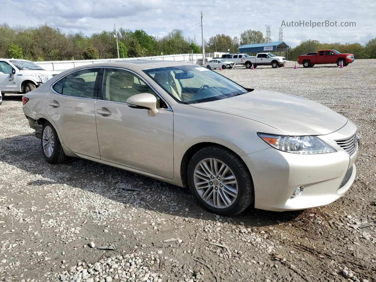 2015 Lexus Es 350 Золотой vin: JTHBK1GG6F2156891