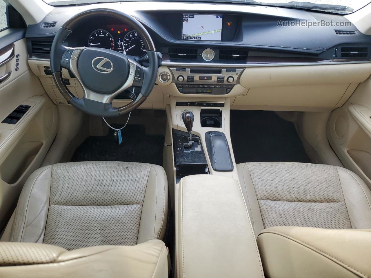 2015 Lexus Es 350 Черный vin: JTHBK1GG6F2160035