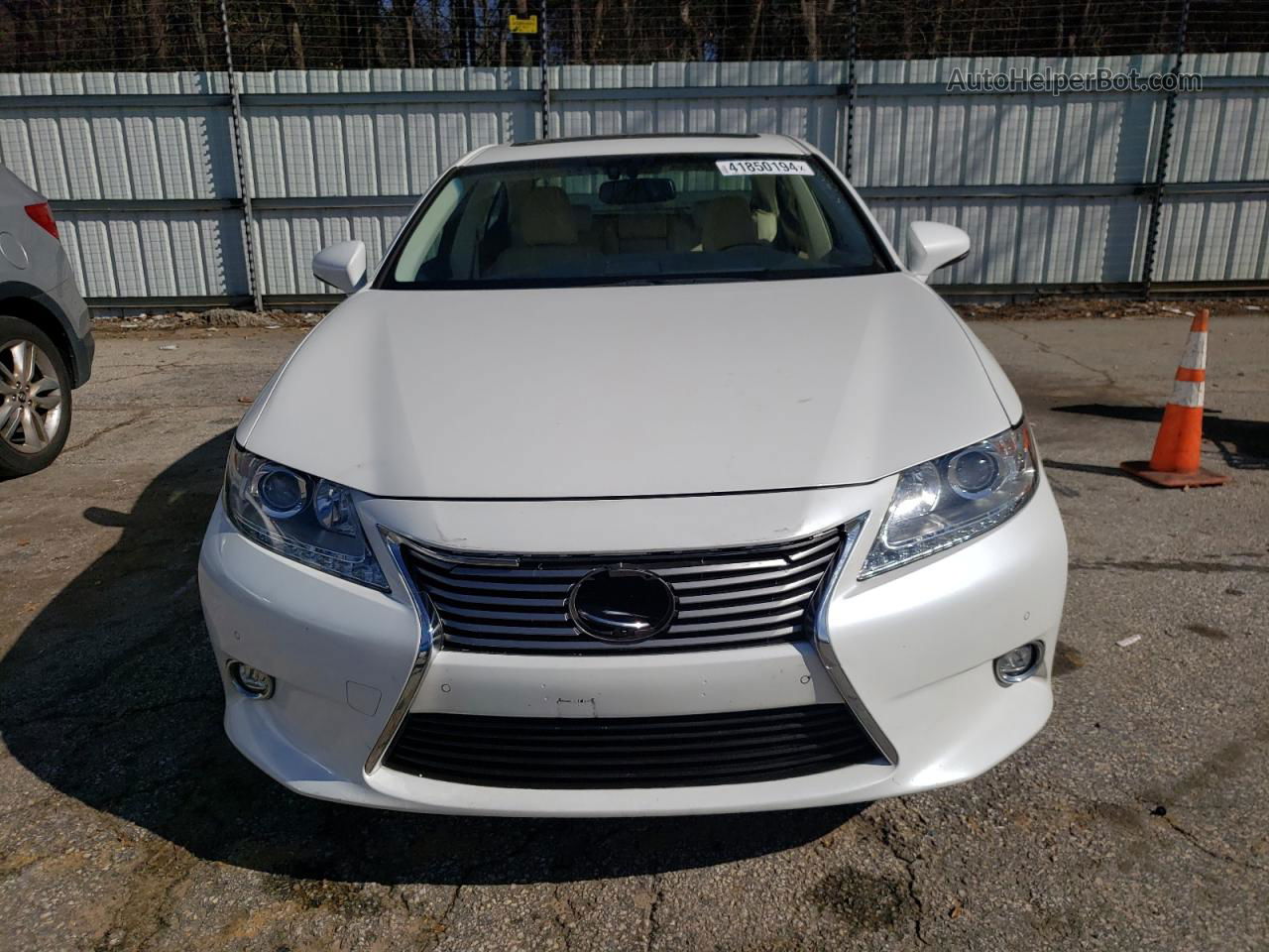 2015 Lexus Es 350 White vin: JTHBK1GG6F2161010