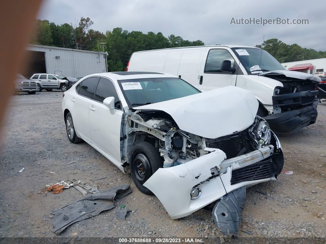 2015 Lexus Es 350 White vin: JTHBK1GG6F2163338