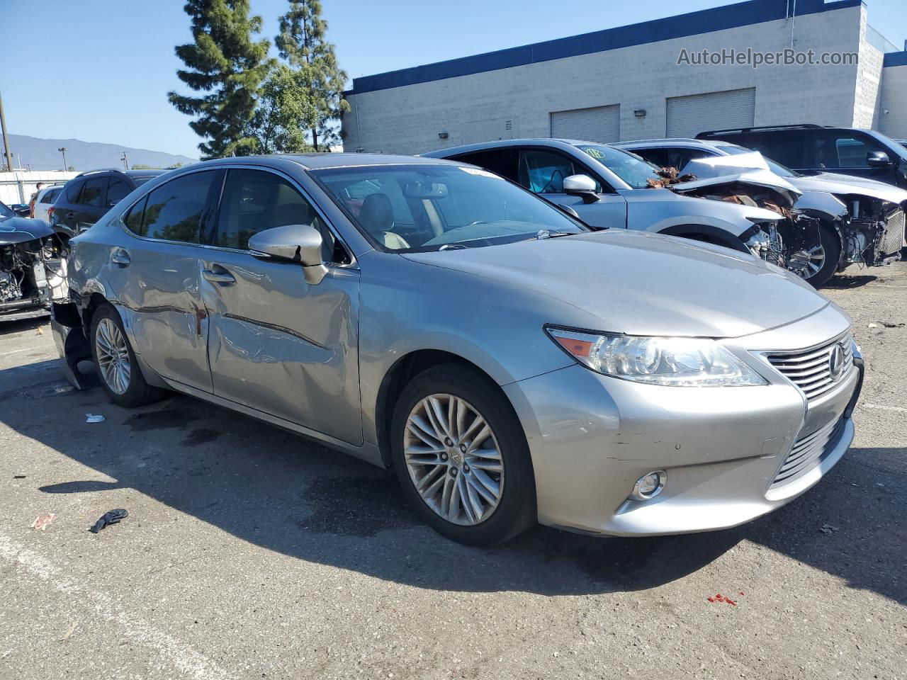 2015 Lexus Es 350 Silver vin: JTHBK1GG6F2164652