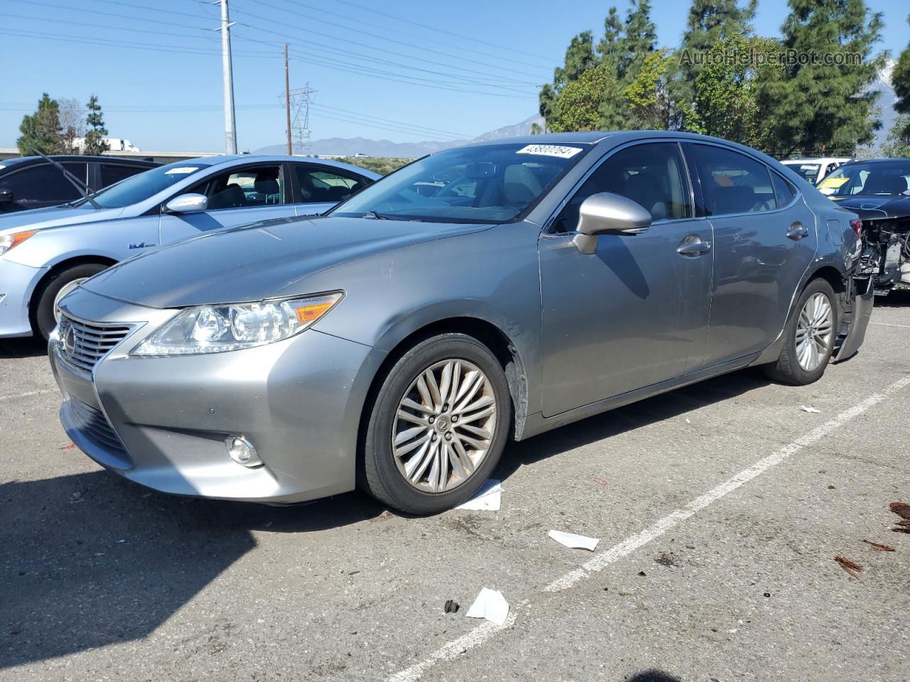 2015 Lexus Es 350 Silver vin: JTHBK1GG6F2164652